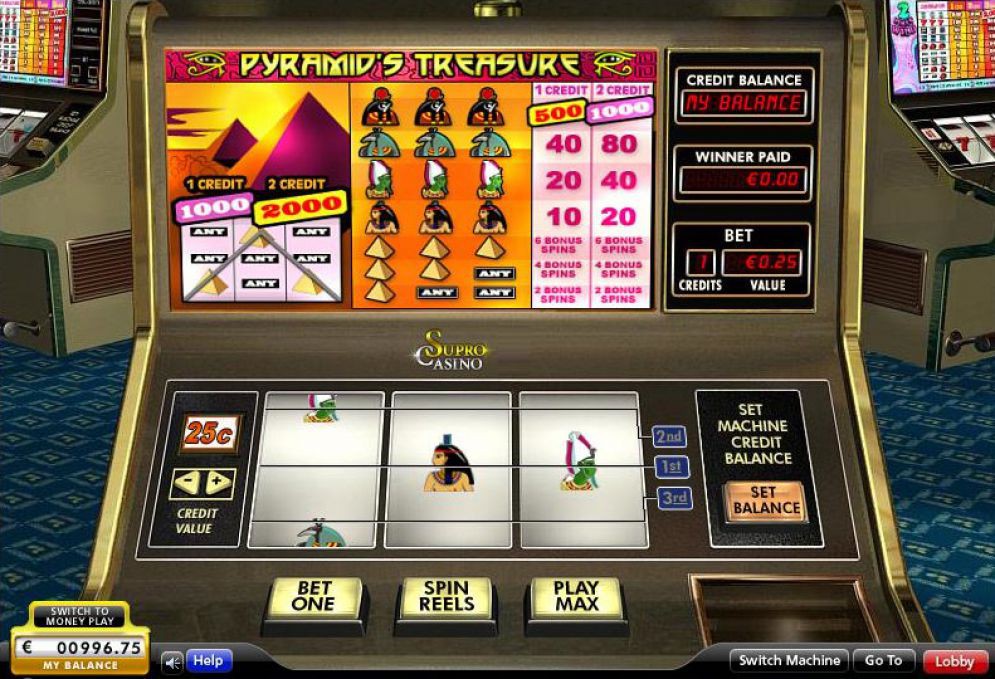 casino pyramid spin бонус