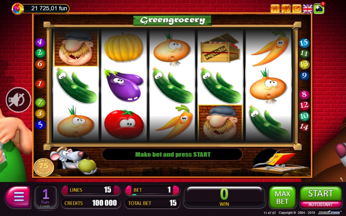 Игровые автоматы овощи greengrocery платные игровые автоматы слот