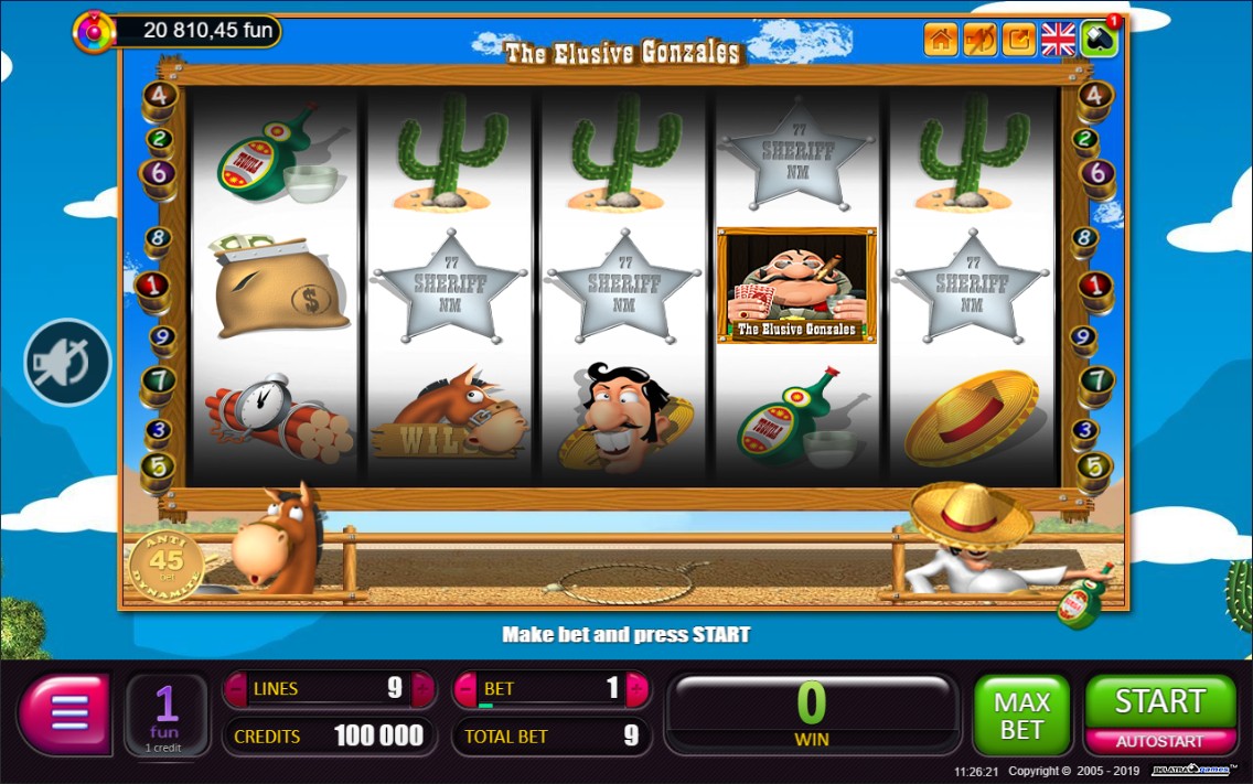 Игровые автоматы неуловимый гонсалес играть бесплатно без регистрации интернет азартные игровые автоматы