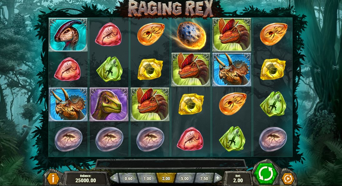 игровой автомат raging rex