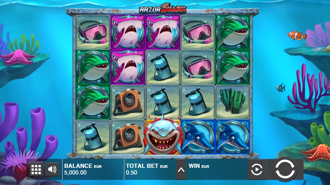 игровой автомат акула играть
