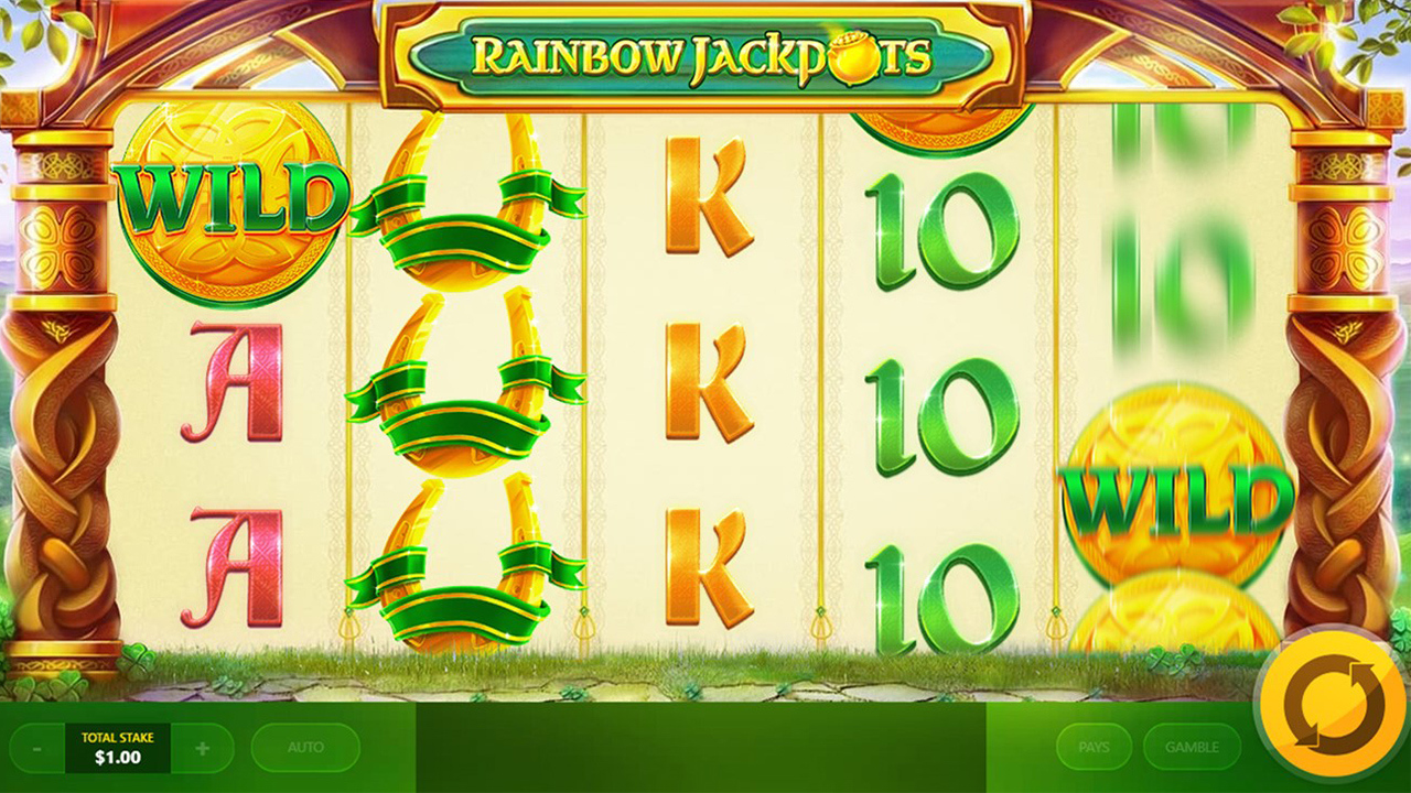 rainbow jackpots игровой автомат