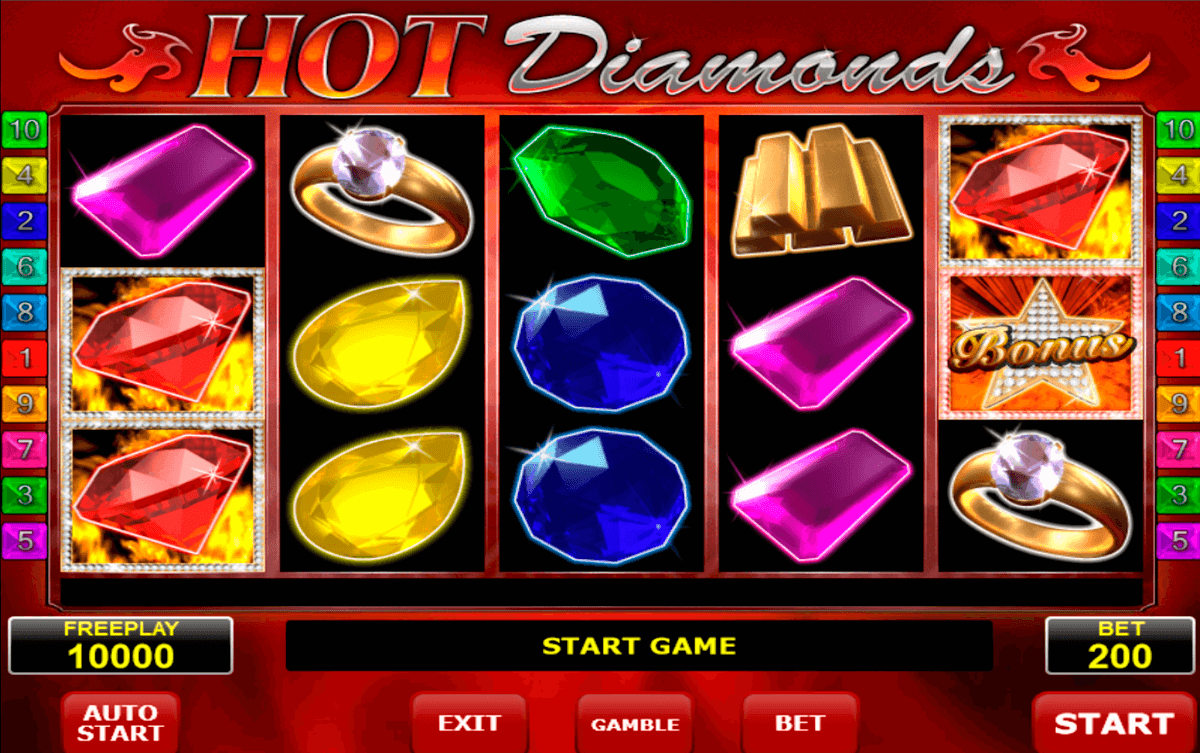 hot diamonds игровой автомат
